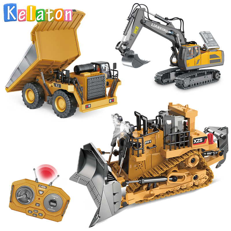 Kids Outdoor Digger - 1: 20 الهندسة الكهربائية التحكم عن