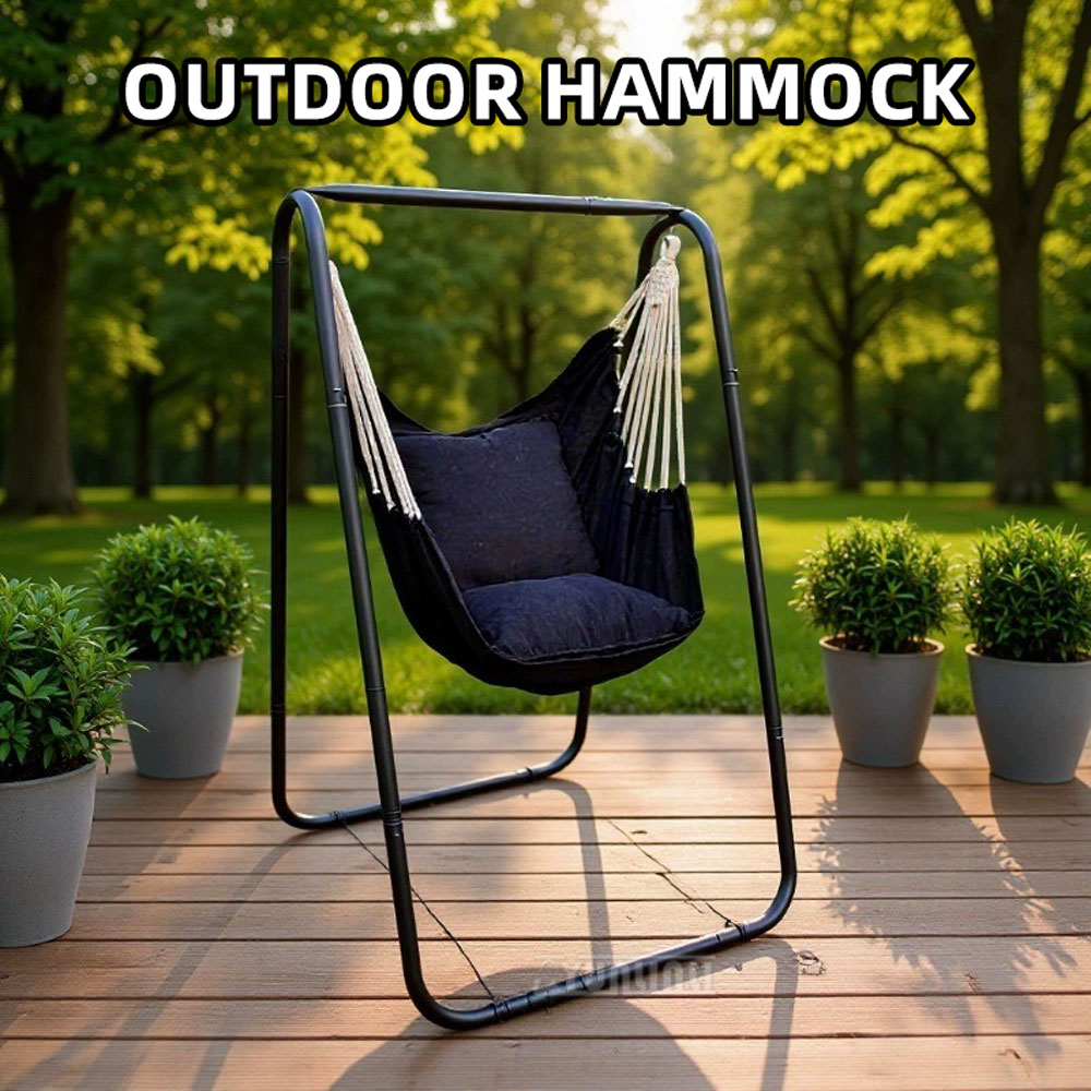 Kids Outdoor Hammock Chair - كرسي أرجوحة معلق، سهل التركيب، للاستخدام