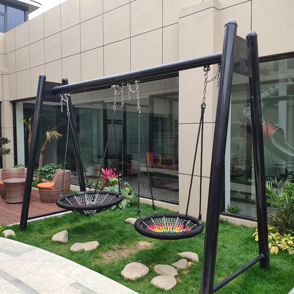 Kids Outdoor Nest Swing - أرجوحة خارجية للأطفال على شكل عش