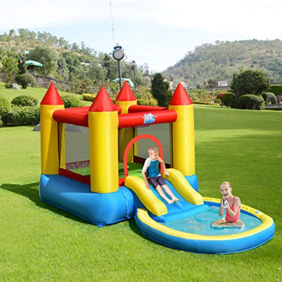 Kids Outdoor Bounce House - بيت قفز قابل للنفخ للأطفال من
