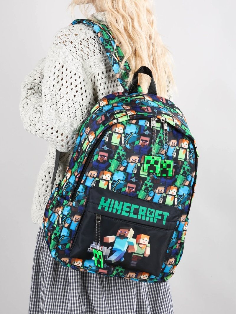 Kids Outdoor Backpack - حقيبة ظهر مدرسية خفيفة الوزن بطباعة