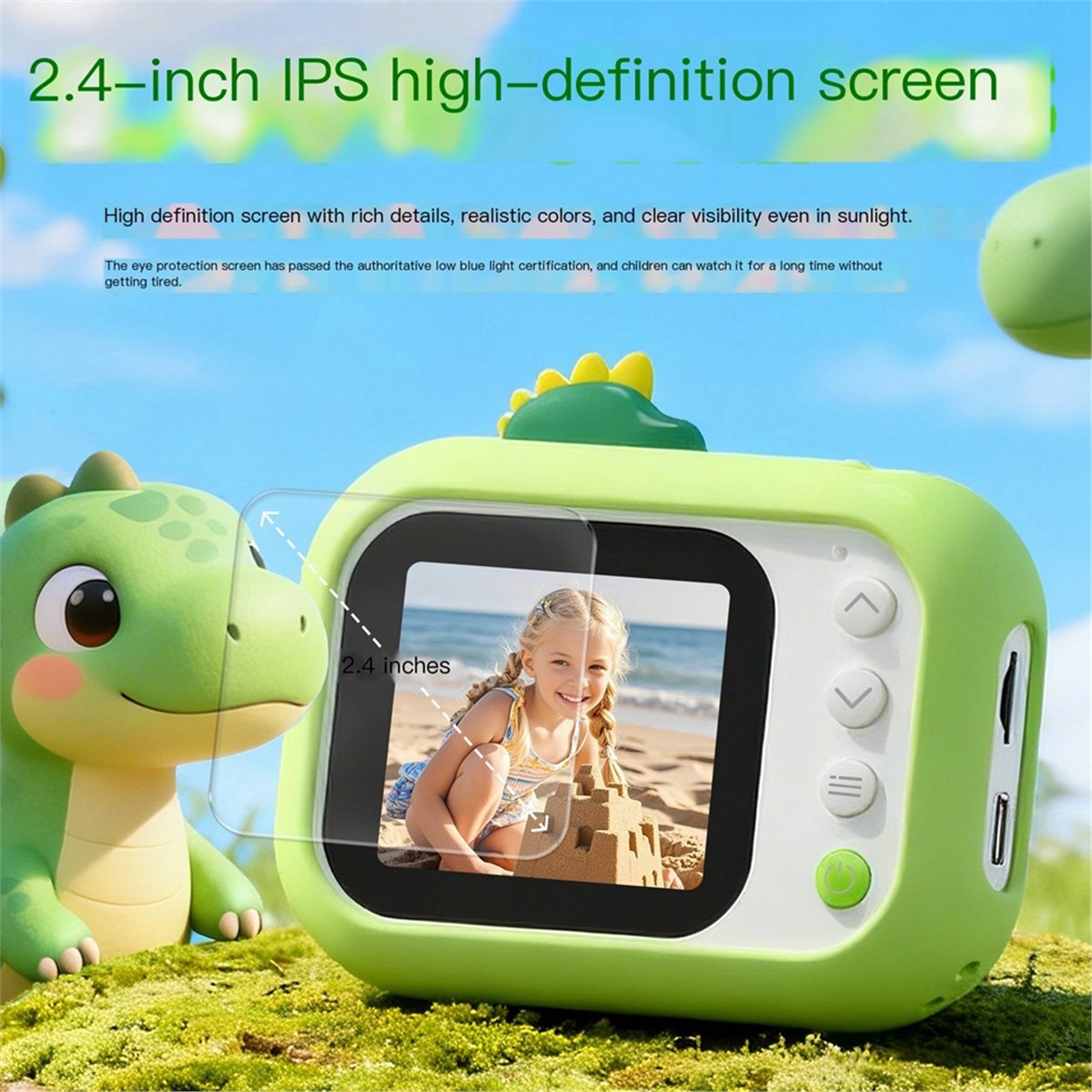 Kids Outdoor Microscope - كاميرا مجهر رقمية عالية الدقة لعيد
