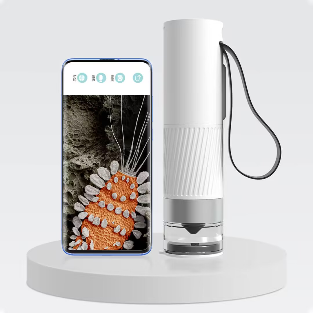 Kids Outdoor Microscope - مجهرية إلكترونية رقمية بيولوجية محمولة ،