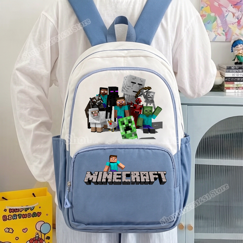 Kids Outdoor Backpack - حقيبتان مدرسية من ماركة مينر كرافتس