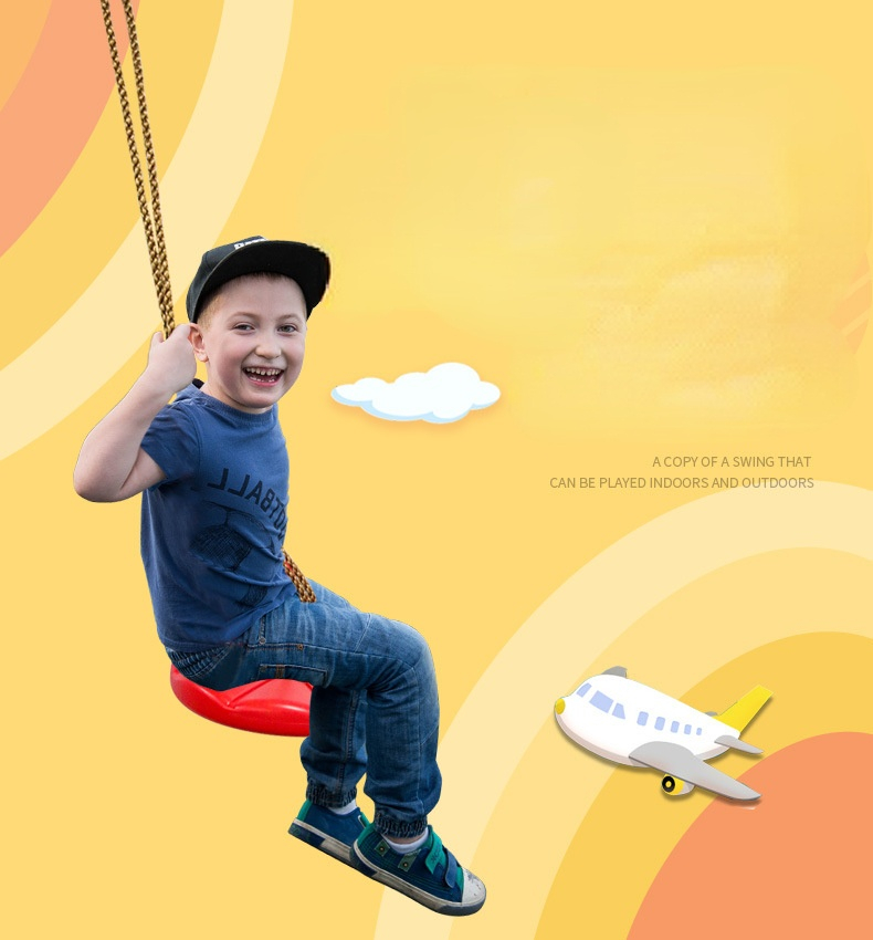 الأطفال القرص سوينغ طفل الرياض - مراجعة Kids Outdoor Hammock Chair وسعره