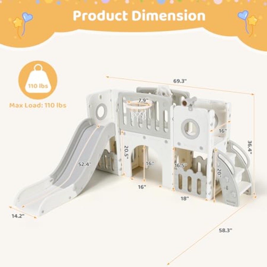 مجموعة ألعاب زحليقة للأطفال 9  - مراجعة Kids Outdoor Gear وسعره