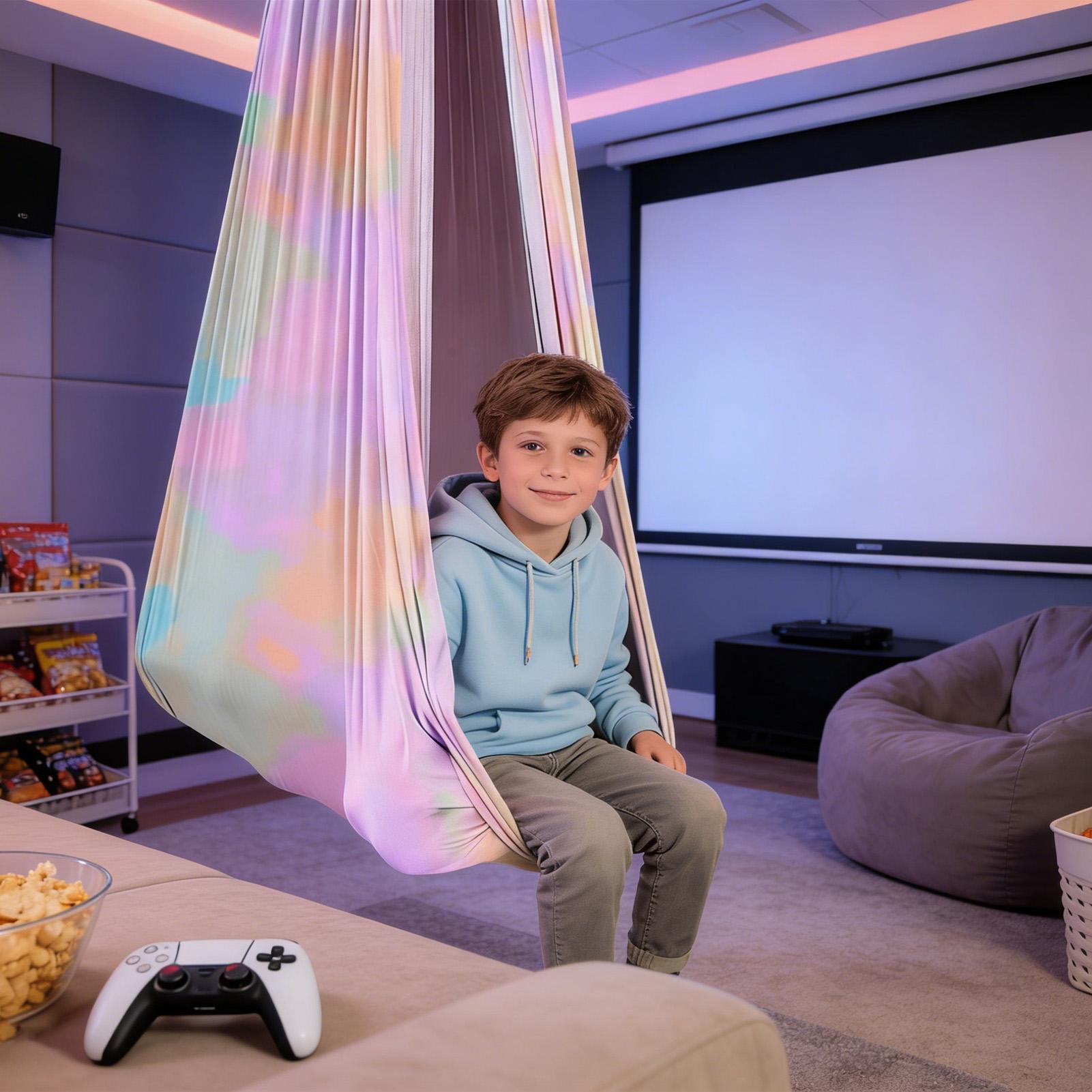 أرجوحة أطفال قوية التحمل، كرسي - مراجعة Kids Outdoor Hammock Chair وسعره