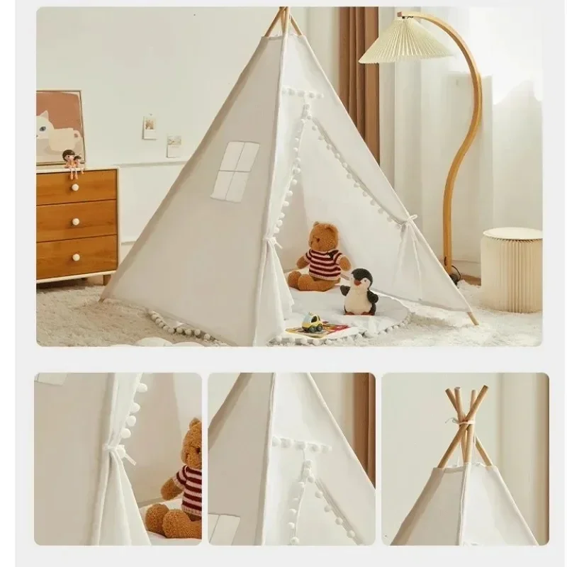 خيمة تيبي محمولة منزل لعب للأط - مراجعة Kids Outdoor Play Yard وسعره