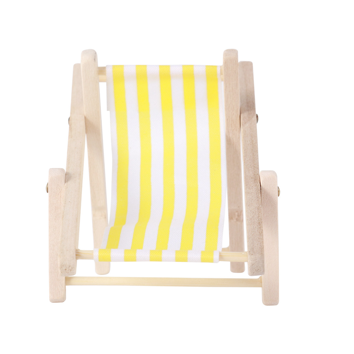 كرسي شاطئ صغير بخطوط صفراء من  - مراجعة Kids Yellow Outdoor Chair وسعره