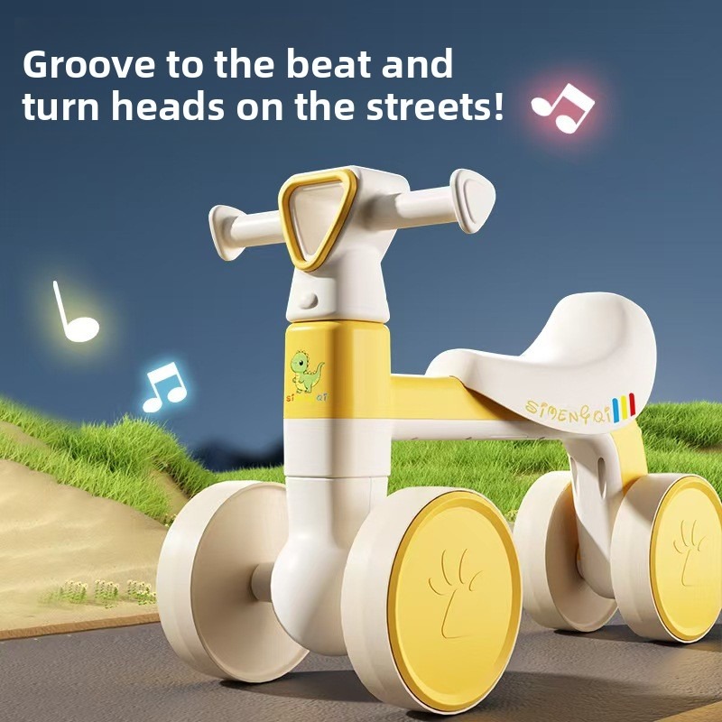 دراجة توازن للأطفال بأربع عجلا - مراجعة Kids Outdoor Gifts وسعره