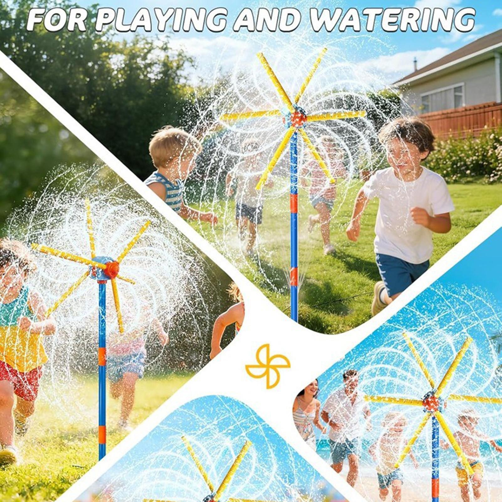 رشاش مياه للأطفال على شكل طاحو - مراجعة Kids Outdoor Movies وسعره