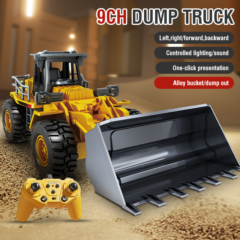 2.4G سبيكة التحكم عن بعد حفارة - مراجعة Kids Outdoor Digger وسعره
