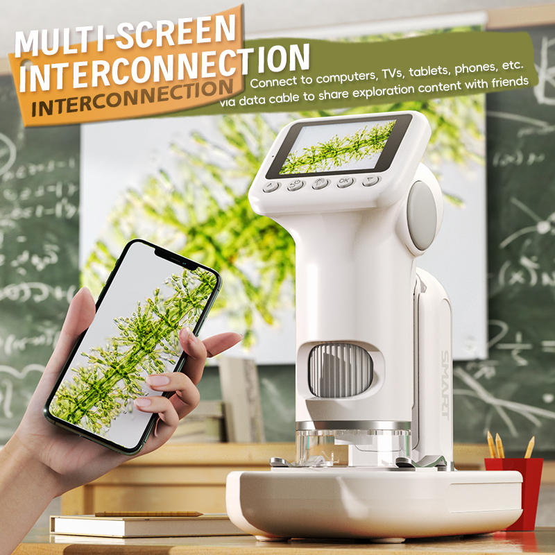 مجموعة التجارب العلمية دائم HD - مراجعة Kids Outdoor Microscope وسعره