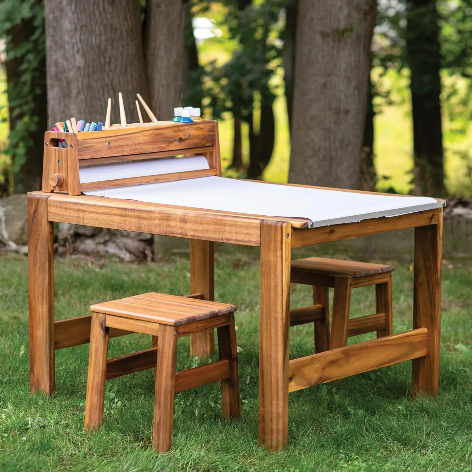 طقم طاولة وكرسي أكاديا للأنشطة - مراجعة Kids Outdoor Table And Chairs وسعره