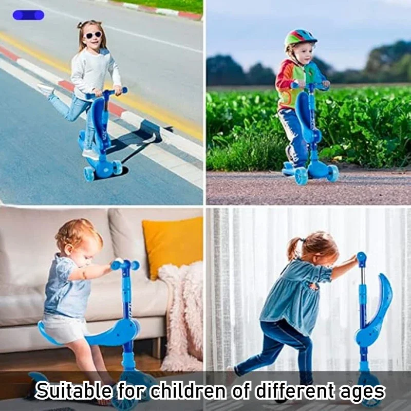 2 في 1 سكوتر ركلة للأطفال مع ع - مراجعة Kids Outdoor Ride On وسعره