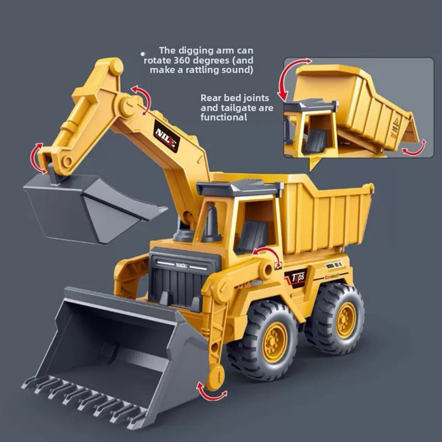 نموذج شاحنة حفار للأطفال، لعبة - مراجعة Kids Outdoor Digger وسعره