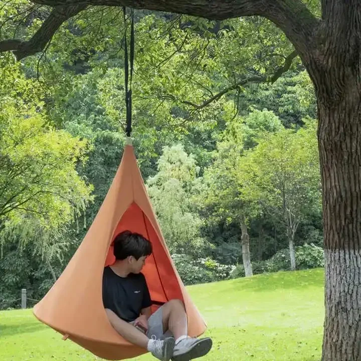 داخلي في الهواء الطلق معلقة مق - مراجعة Kids Outdoor Nest Swing وسعره