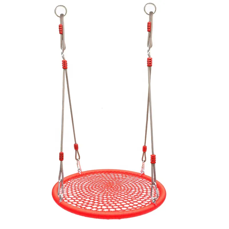 أرجوحة شبكية دائرية بطول 80/10 - مراجعة Kids Outdoor Nest Swing وسعره