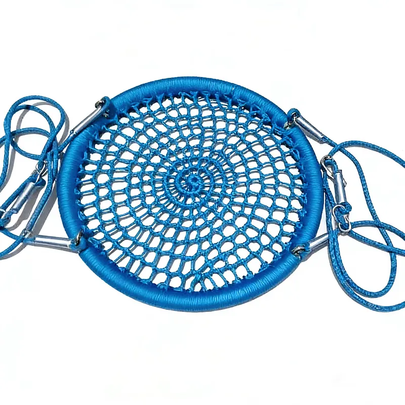 أرجوحة شبكية دائرية بطول 80/10 - مراجعة Kids Outdoor Nest Swing وسعره