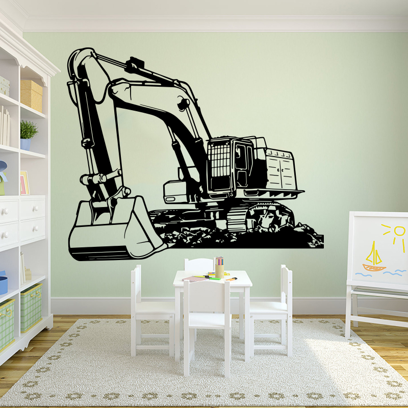 ملصق حائط كبير للمعدات الثقيلة - مراجعة Kids Outdoor Digger وسعره