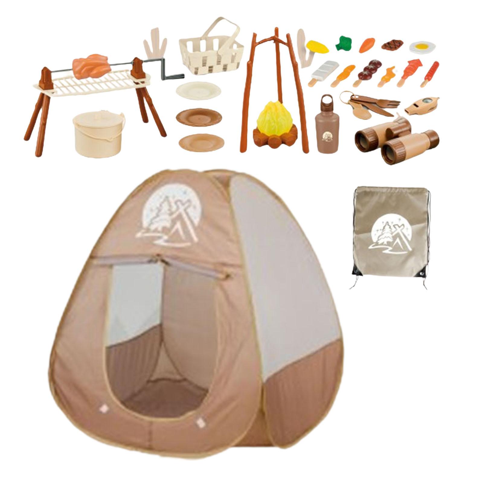 مجموعة تخييم للأطفال مكونة من  - مراجعة Kids Outdoor Grill Set وسعره