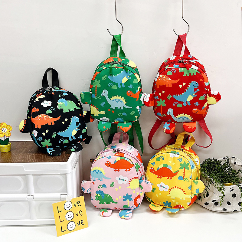 لطيف حقيبة أطفال الكرتون ديناص - مراجعة Kids Outdoor Backpack وسعره