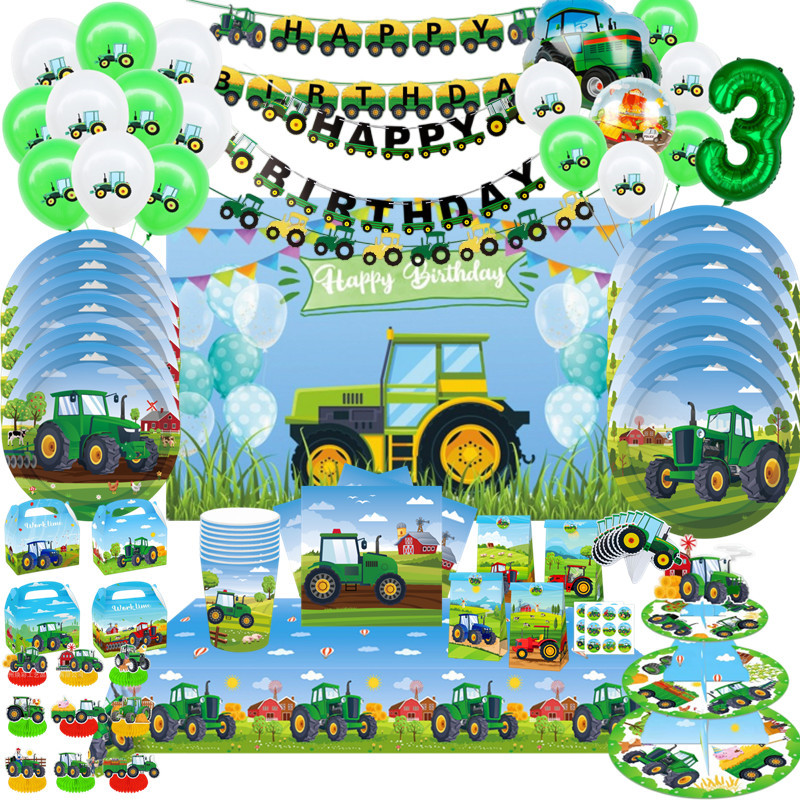 جرار زراعي أخضر موضوع أدوات ال - مراجعة Kids Outdoor Digger وسعره
