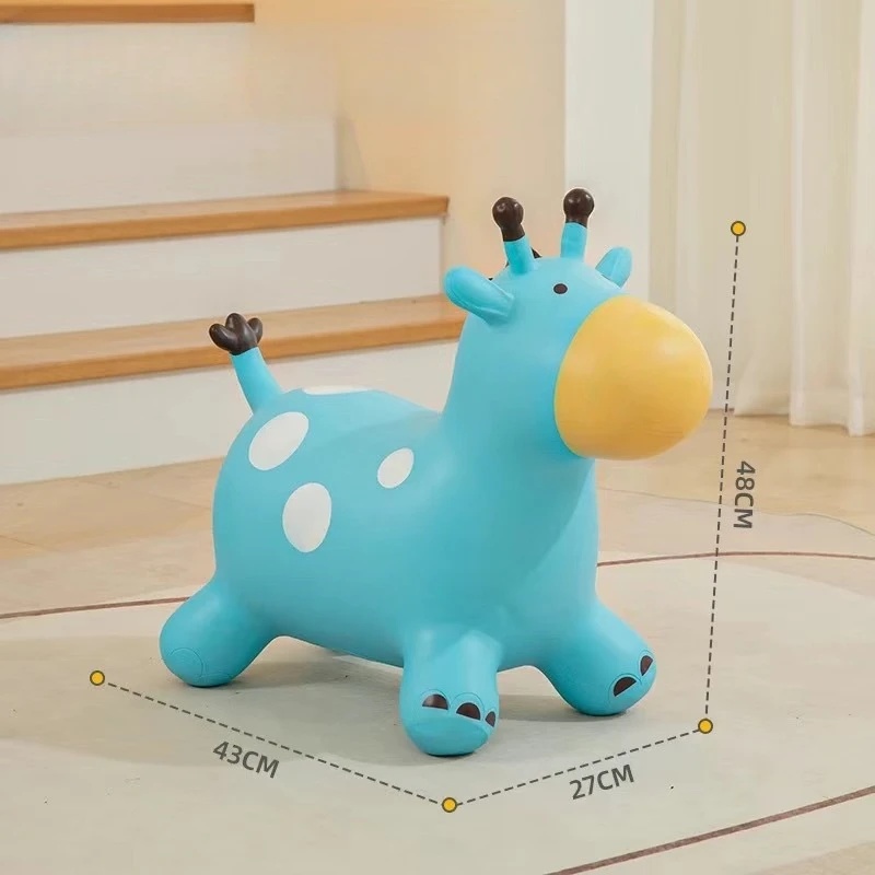 حصان قابل للنفخ مصنوع من PVC ا - مراجعة Kids Outdoor Ride On وسعره