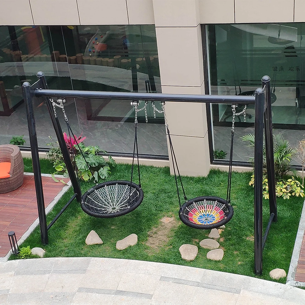 أرجوحة خارجية للأطفال على شكل  - مراجعة Kids Outdoor Nest Swing وسعره