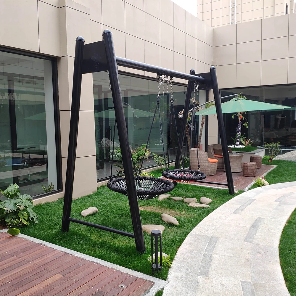 أرجوحة خارجية للأطفال على شكل  - مراجعة Kids Outdoor Nest Swing وسعره