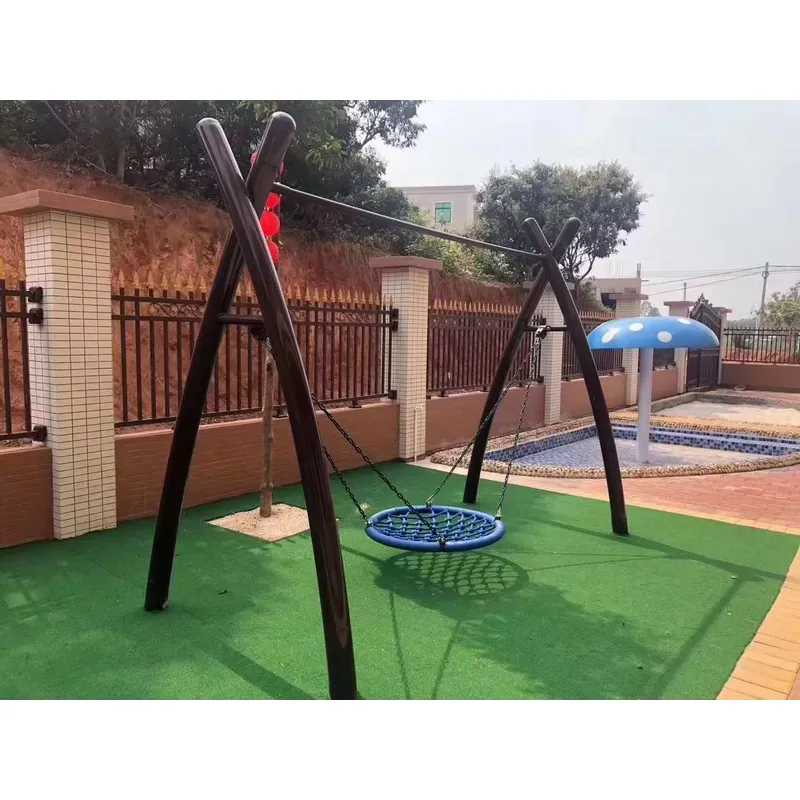 مجموعة أرجوحة خارجية معلقة دائ - مراجعة Kids Outdoor Nest Swing وسعره