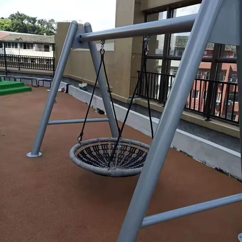 مجموعة أرجوحة خارجية معلقة دائ - مراجعة Kids Outdoor Nest Swing وسعره