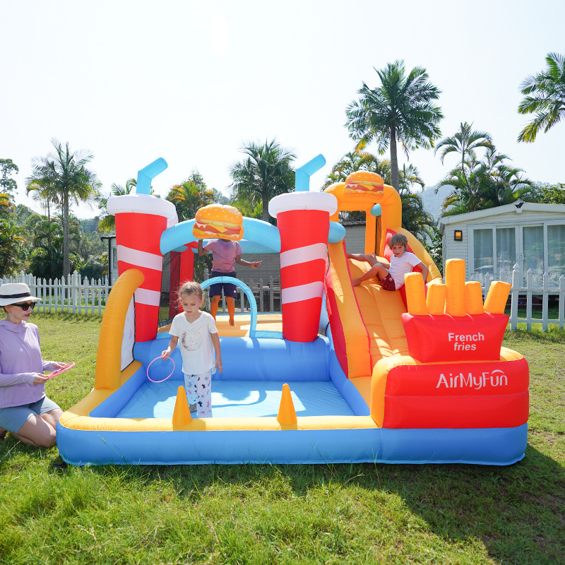 AMF نفخ القلعة ترتد منزل داخلي - مراجعة Kids Outdoor Bounce House وسعره