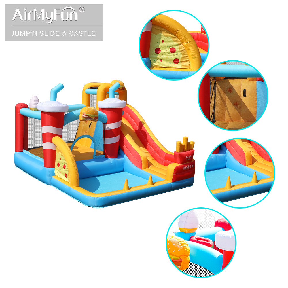 AMF نفخ القلعة ترتد منزل داخلي - مراجعة Kids Outdoor Bounce House وسعره