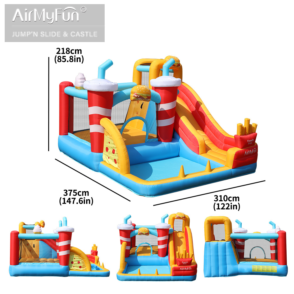 AMF نفخ القلعة ترتد منزل داخلي - مراجعة Kids Outdoor Bounce House وسعره