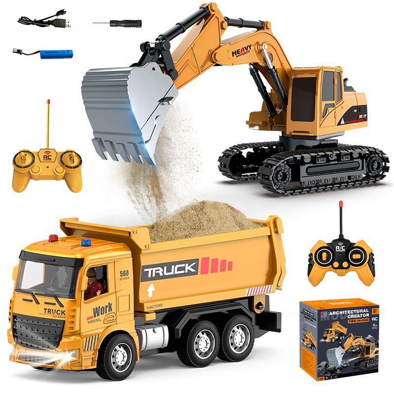 لعبة حفارة تعمل بالتحكم عن بعد - مراجعة Kids Outdoor Digger وسعره
