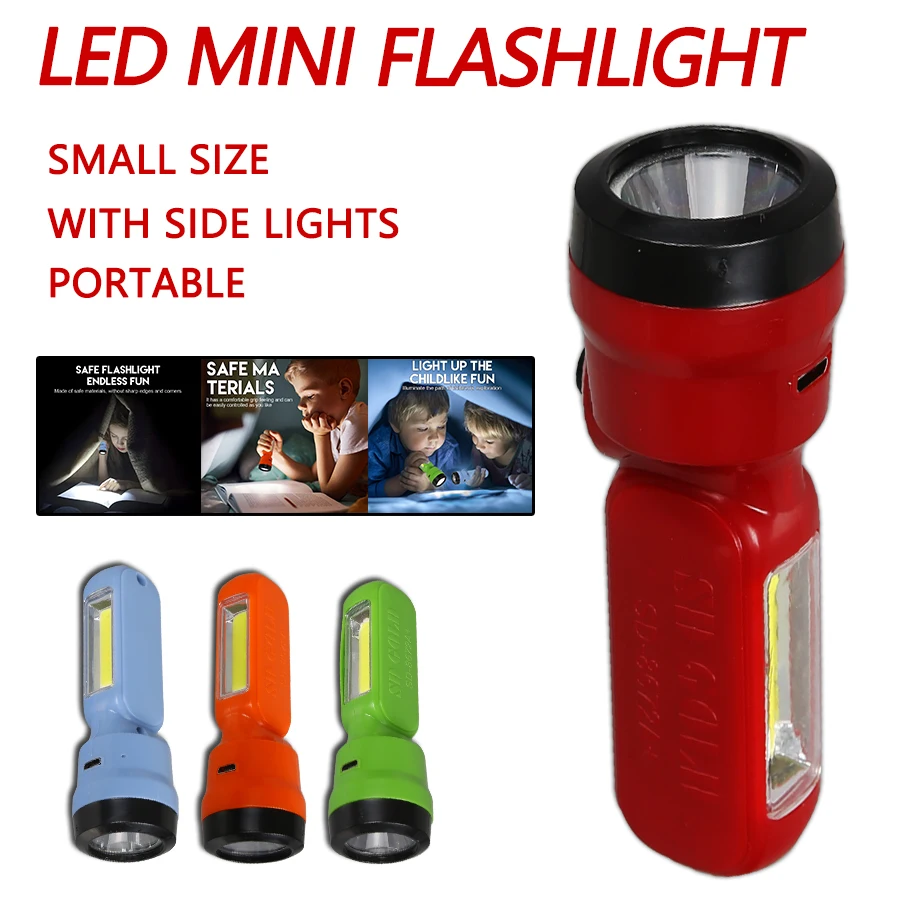 مصباح يدوي صغير COB+XPE للأطفا - مراجعة Kids Outdoor Gifts وسعره