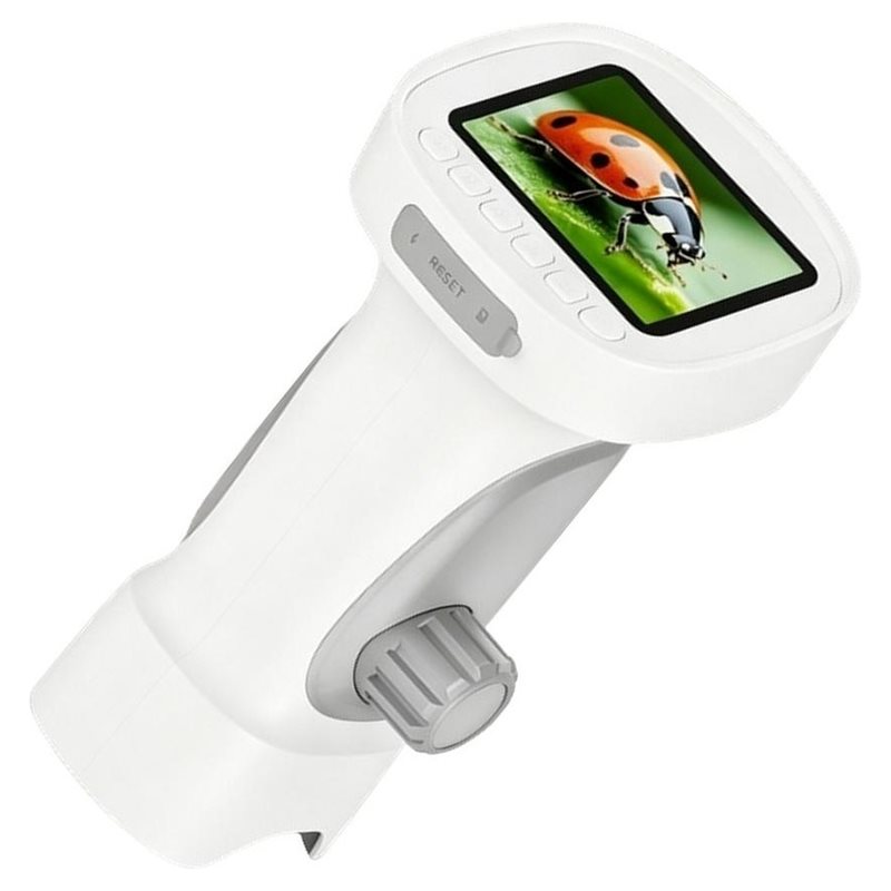 مجهر الأطفال من PTST، شاشة 2.4 - مراجعة Kids Outdoor Microscope وسعره