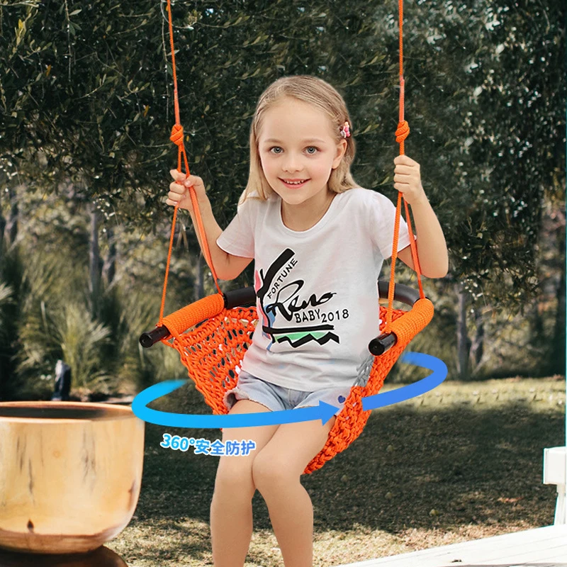 أرجوحة شبكية للأطفال، مصنوعة ي - مراجعة Kids Outdoor Nest Swing وسعره