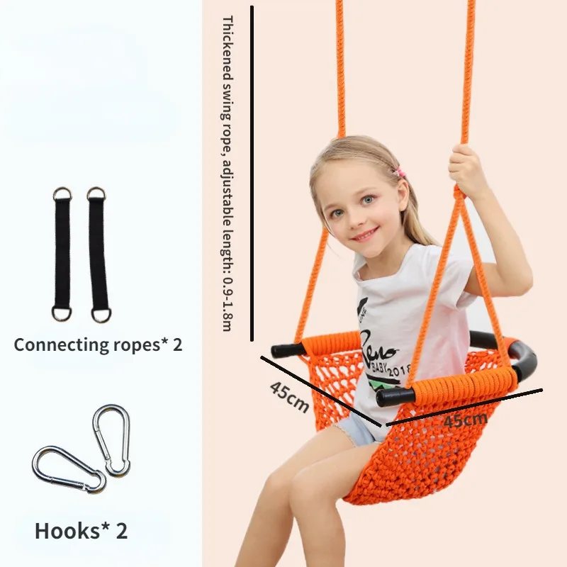 أرجوحة شبكية للأطفال، مصنوعة ي - مراجعة Kids Outdoor Nest Swing وسعره