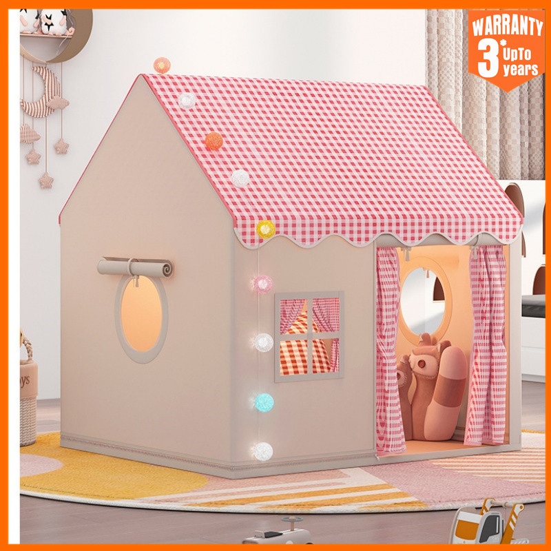 خيمة ألعاب للأطفال على شكل قلع - مراجعة Kids Outdoor Play Yard وسعره