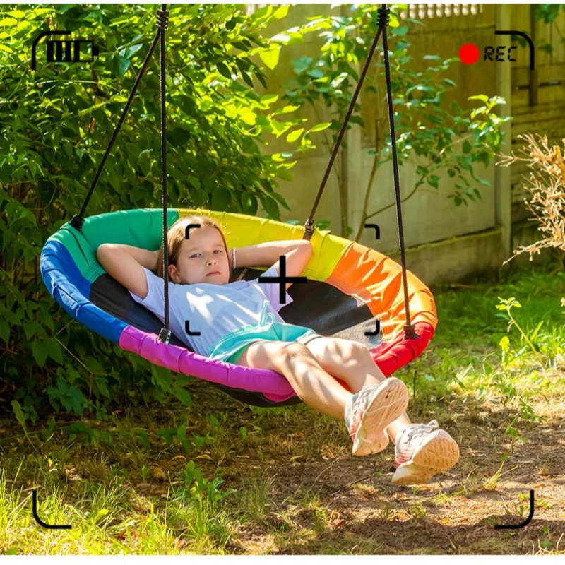 لأرجوحة الحديقة أرجوحة معلقة د - مراجعة Kids Outdoor Hammock Chair وسعره