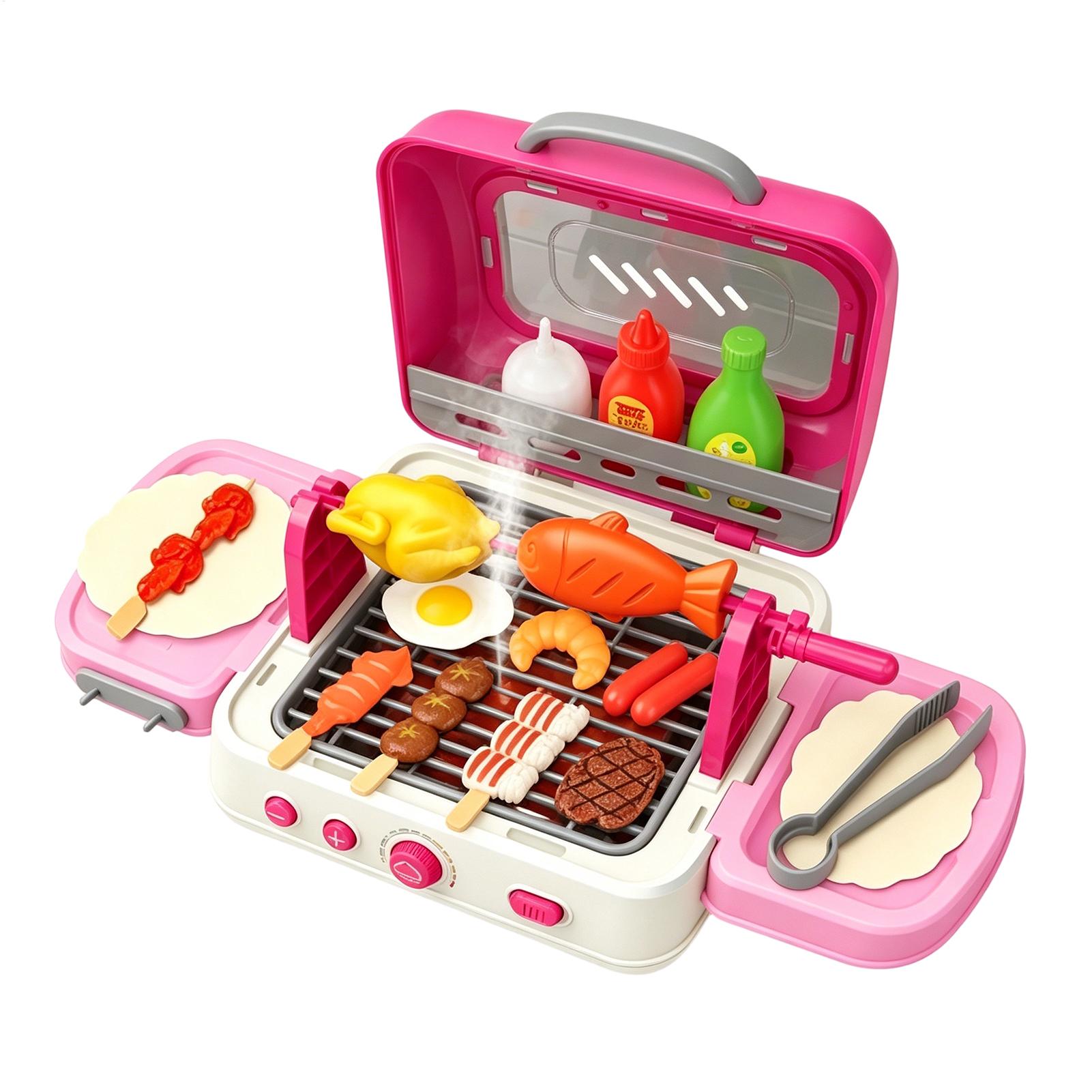 مجموعة ألعاب الشواء الخارجية ل - مراجعة Kids Outdoor Grill Set وسعره
