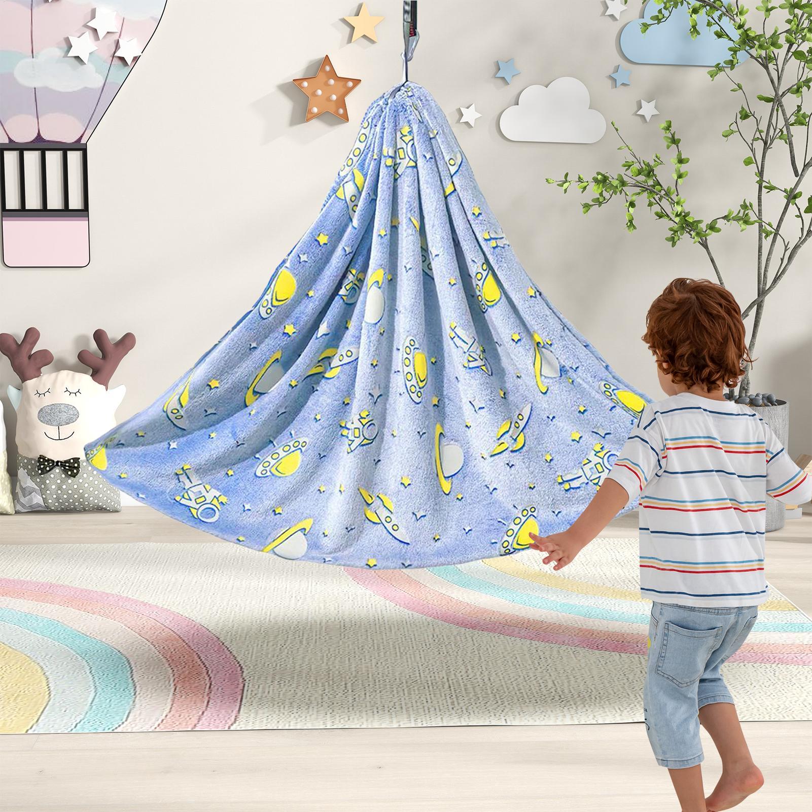 كرسي أرجوحة للأطفال يتوهج في ا - مراجعة Kids Outdoor Hammock Chair وسعره