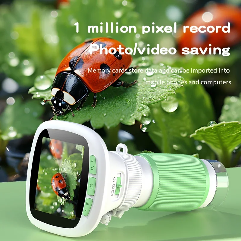 مجهر محمول للأطفال مع تركيز دو - مراجعة Kids Outdoor Microscope وسعره