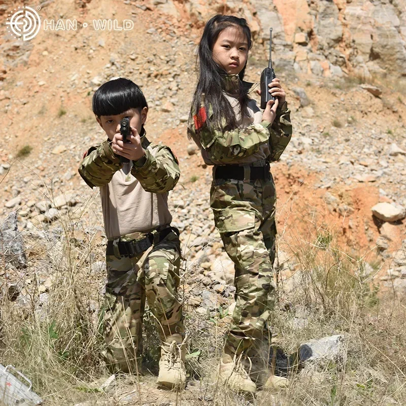 أطفال التكتيكية موحدة ملابس ال - مراجعة Kids Outdoor Outfit وسعره