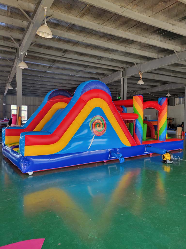 قلعة قفز قابلة للنفخ عملاقة تج - مراجعة Kids Outdoor Bounce House وسعره