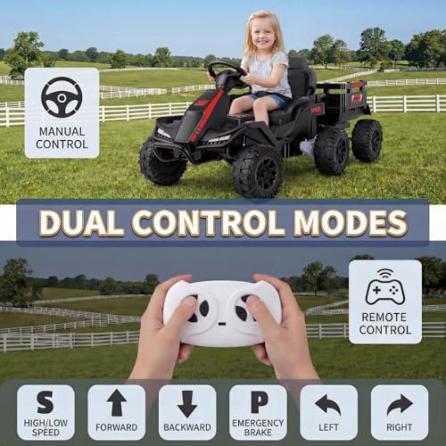 جرار كهربائي للأطفال من عمر 3  - مراجعة Kids Outdoor Ride On وسعره