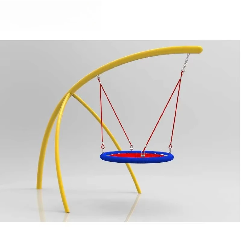 أرجوحة شبكية خارجية متينة للأط - مراجعة Kids Outdoor Nest Swing وسعره