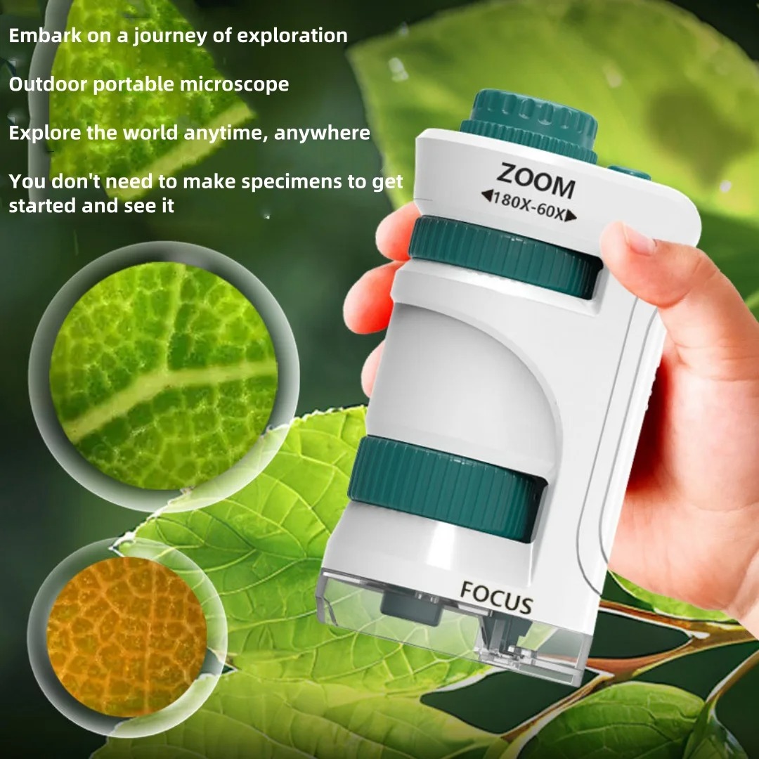 لعبة تعليمية علمية STEM للأطفا - مراجعة Kids Outdoor Microscope وسعره